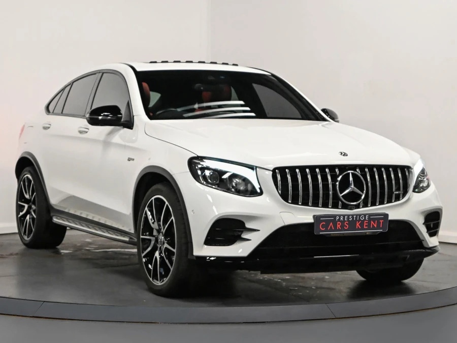 Mercedes-Benz GLC Class 3.0 Glc43 V6 Amg Premium Plus Coupe G White