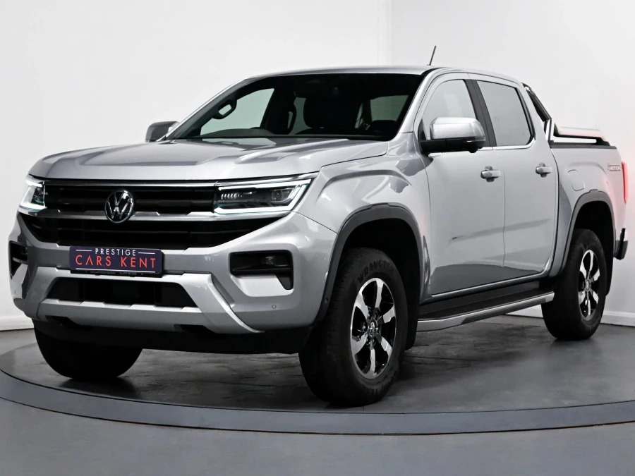 Volkswagen Amarok 2.0 Tdi Style Pickup Double Cab 4M Silver #4