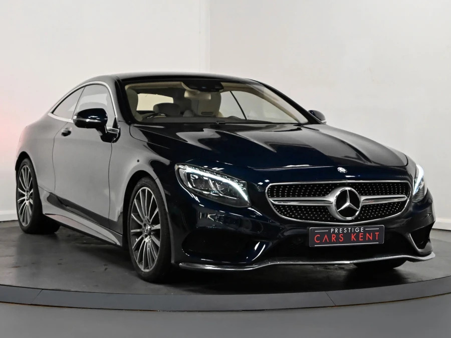 Mercedes-Benz S Class 4.7 S500 V8 Amg Line Premium Coupe G- Blue