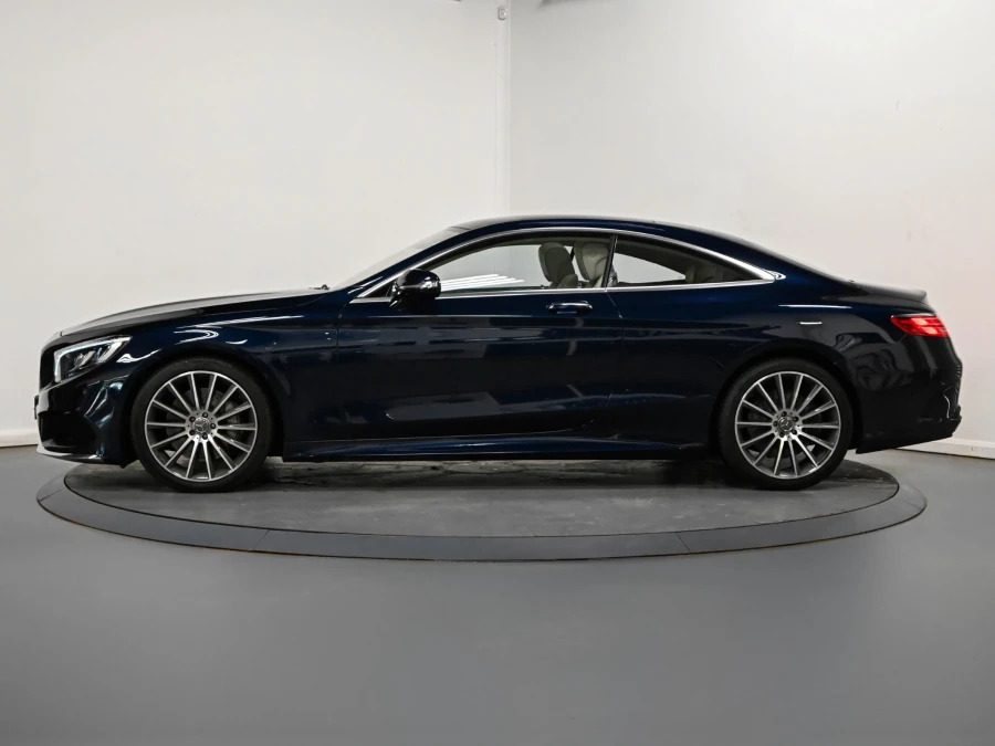 Mercedes-Benz S Class 4.7 S500 V8 Amg Line Premium Coupe G- Blue #4