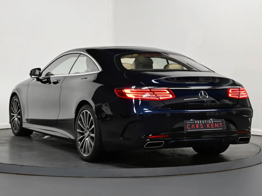 Mercedes-Benz S Class 4.7 S500 V8 Amg Line Premium Coupe G- Blue #3