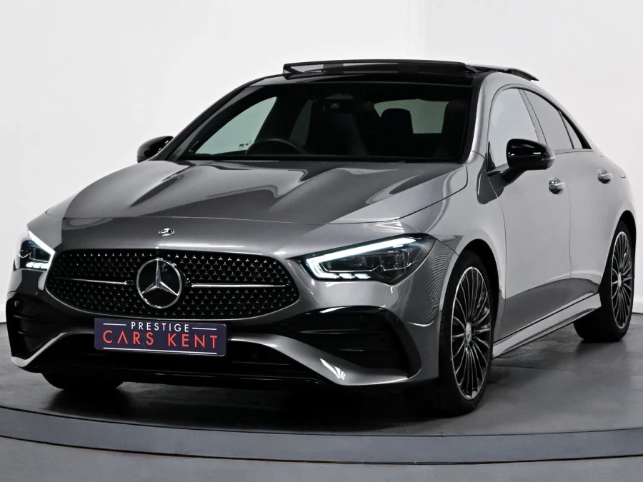 Mercedes-Benz CLA Class 1.3 Cla200h Mhev Amg Line Premium Plus Coupe Grey #5