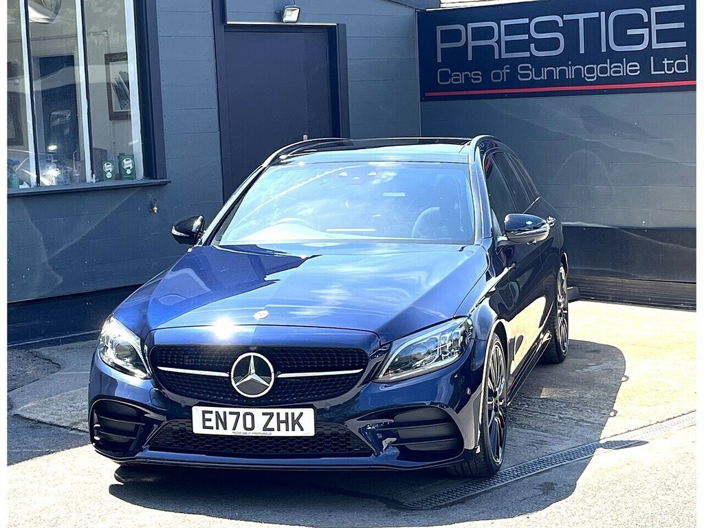 Mercedes-Benz C Class C300 Amg Line Blue