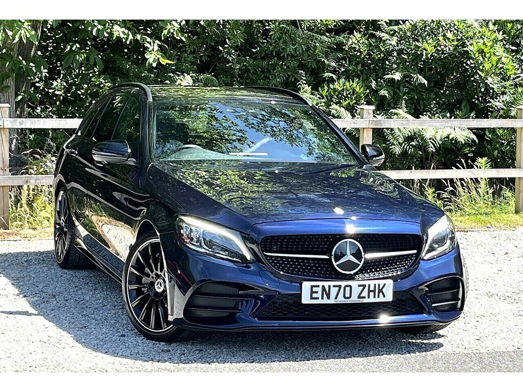 Mercedes-Benz C Class C300 Amg Line Blue #2