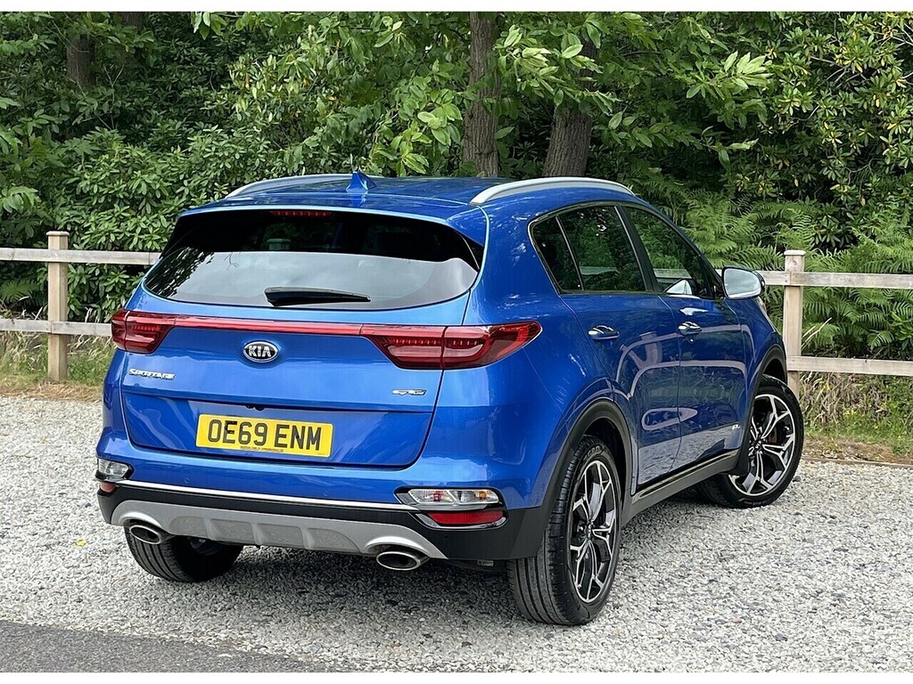 Kia Sportage T-gdi Gt-line Blue #4