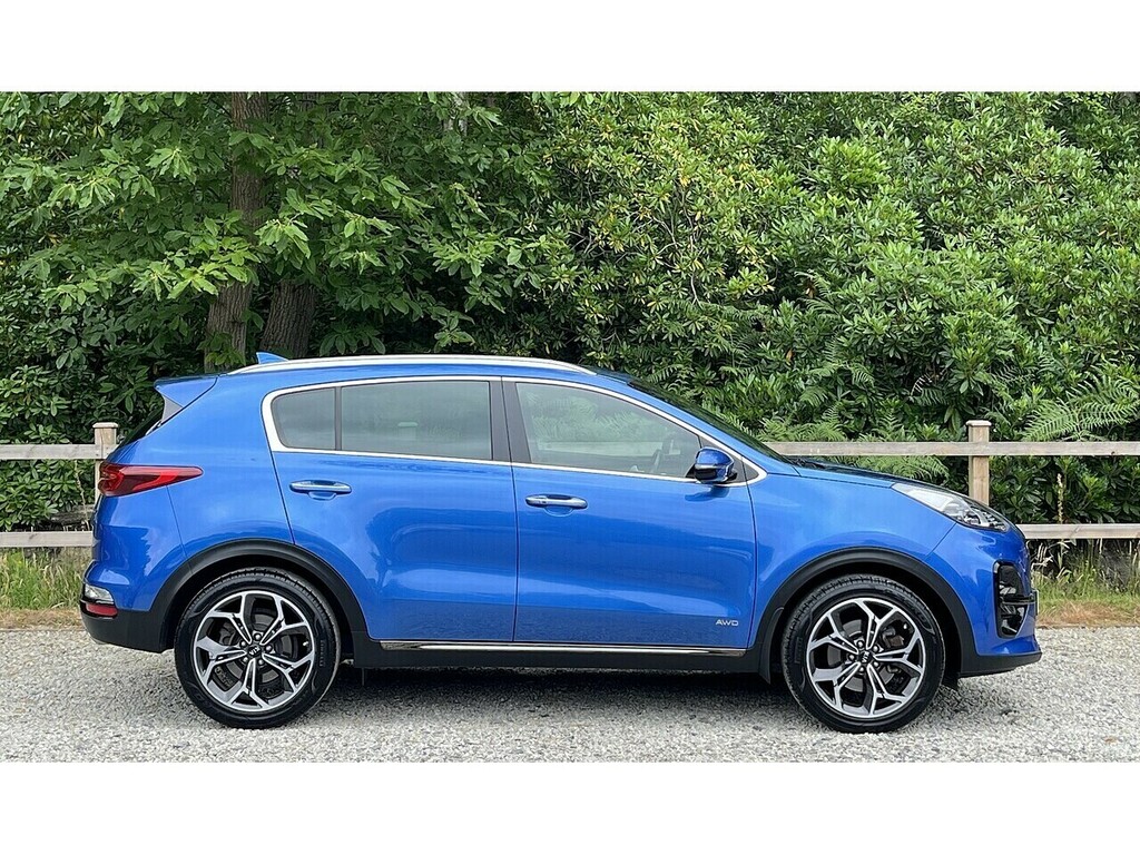 Kia Sportage T-gdi Gt-line Blue #3