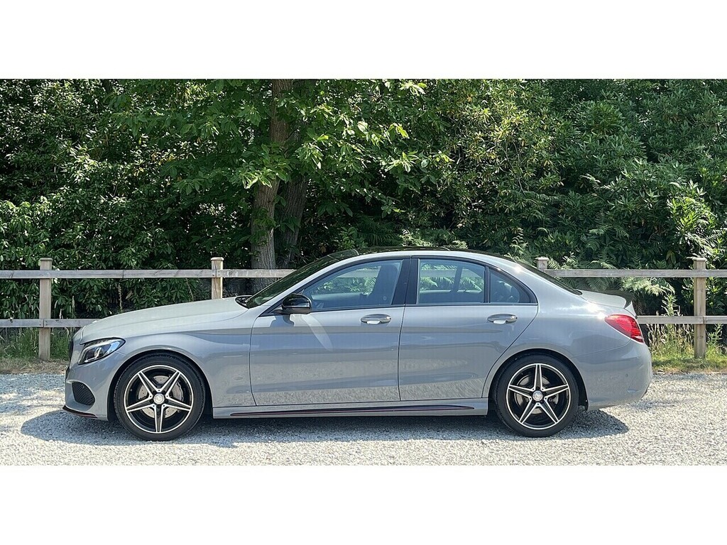 Mercedes-Benz C Class C200d Amg Line Red #6