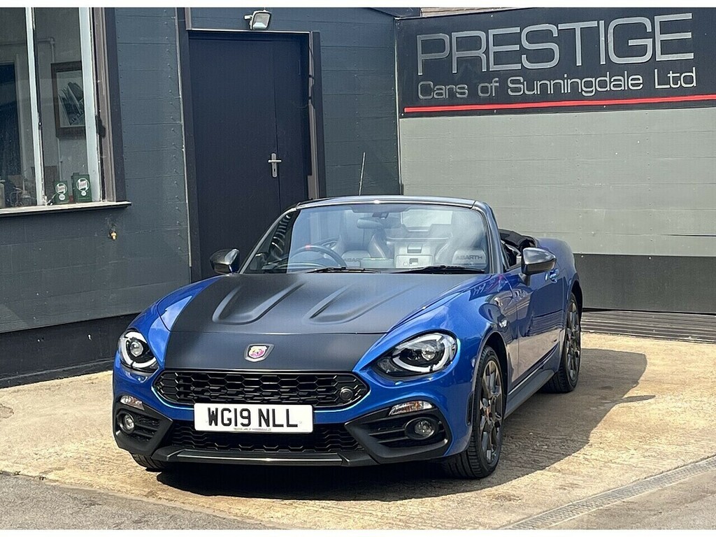 Abarth 124 Spider Multiair Blue
