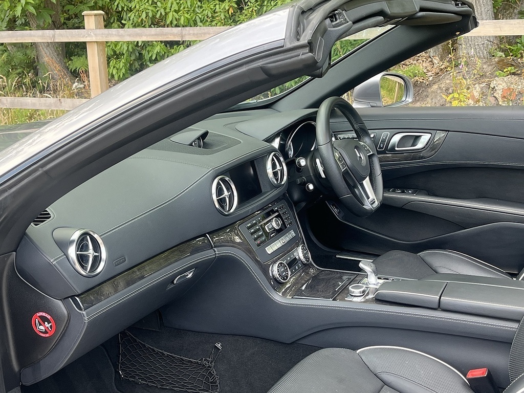 Mercedes-Benz SL Class 3.5 Sl350 V6 Convertible G-tronic 306Ps Black #19