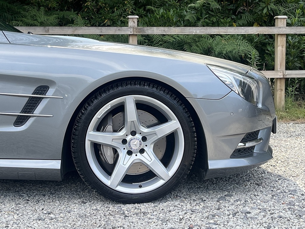 Mercedes-Benz SL Class 3.5 Sl350 V6 Convertible G-tronic 306Ps Black #10