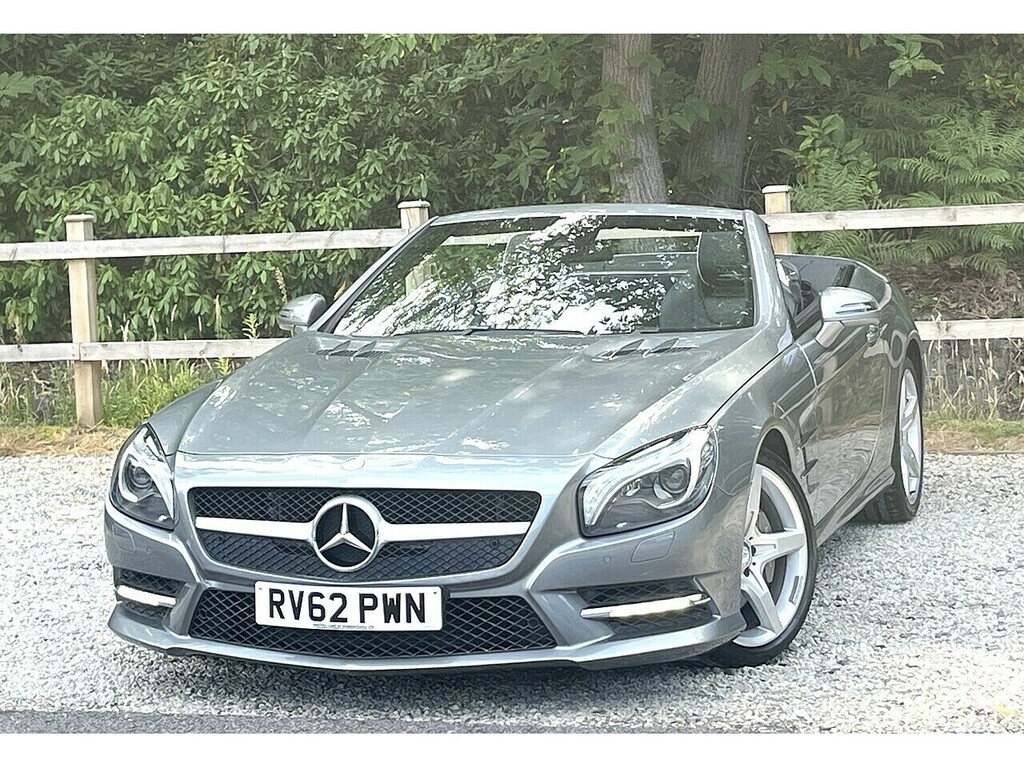 Mercedes-Benz SL Class 3.5 Sl350 V6 Convertible G-tronic 306Ps Black #8