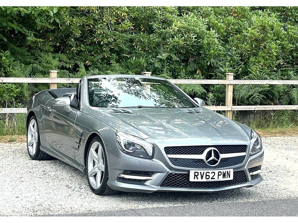 Mercedes-Benz SL Class 3.5 Sl350 V6 Convertible G-tronic 306Ps Black #26