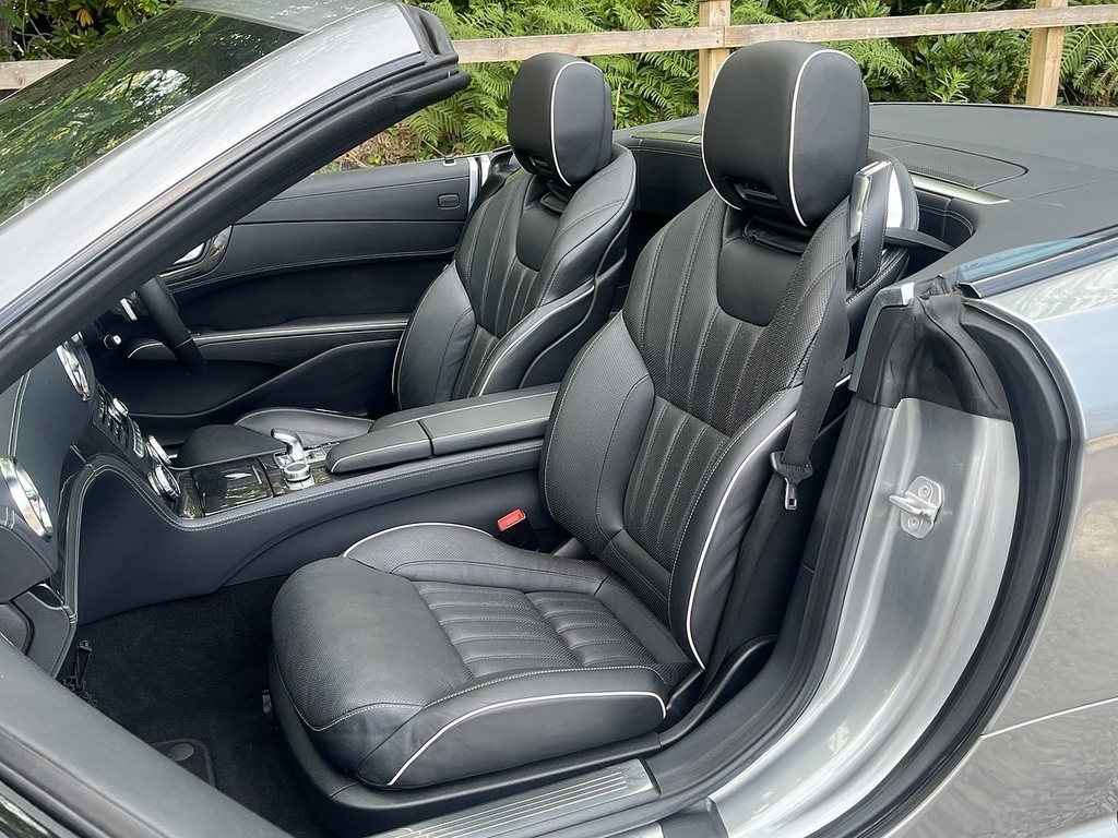 Mercedes-Benz SL Class 3.5 Sl350 V6 Convertible G-tronic 306Ps Black #20
