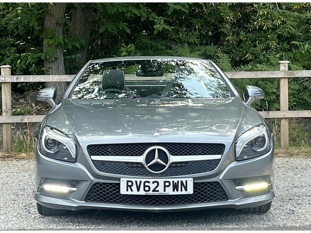 Mercedes-Benz SL Class 3.5 Sl350 V6 Convertible G-tronic 306Ps Black #9