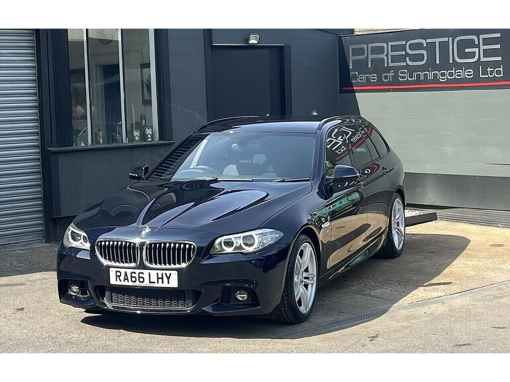 BMW 5 Series 520D M Sport Black