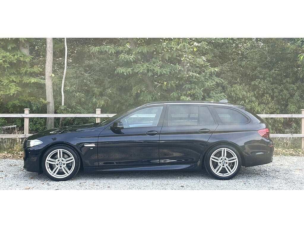 BMW 5 Series 520D M Sport Black #6