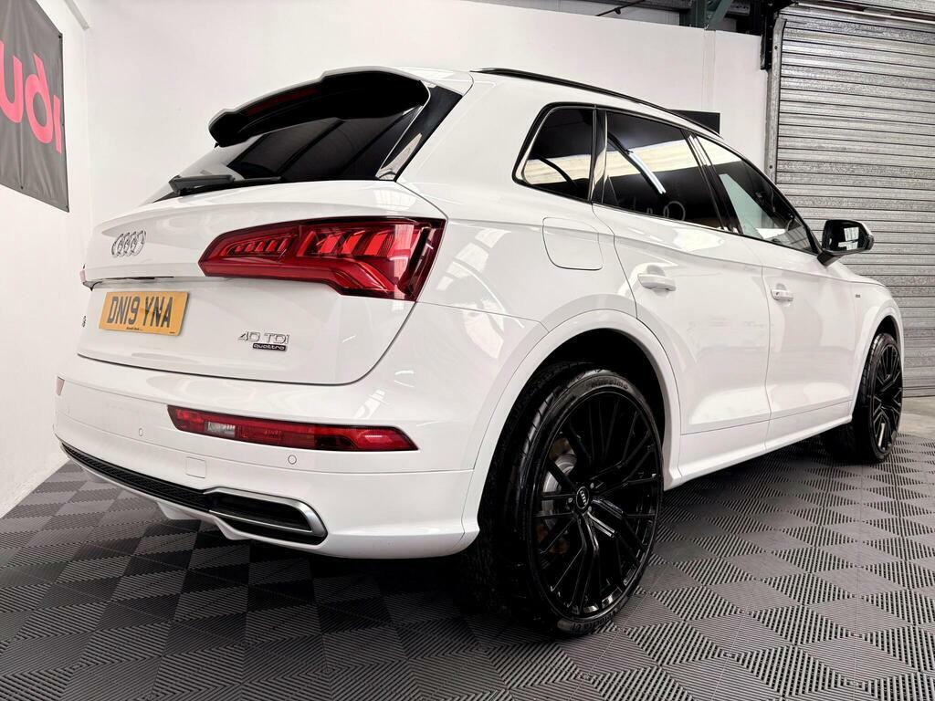 Audi Q5 2.0 Tdi 40 S Line S Tronic Quattro Euro 6 S S DN19YNA White #3