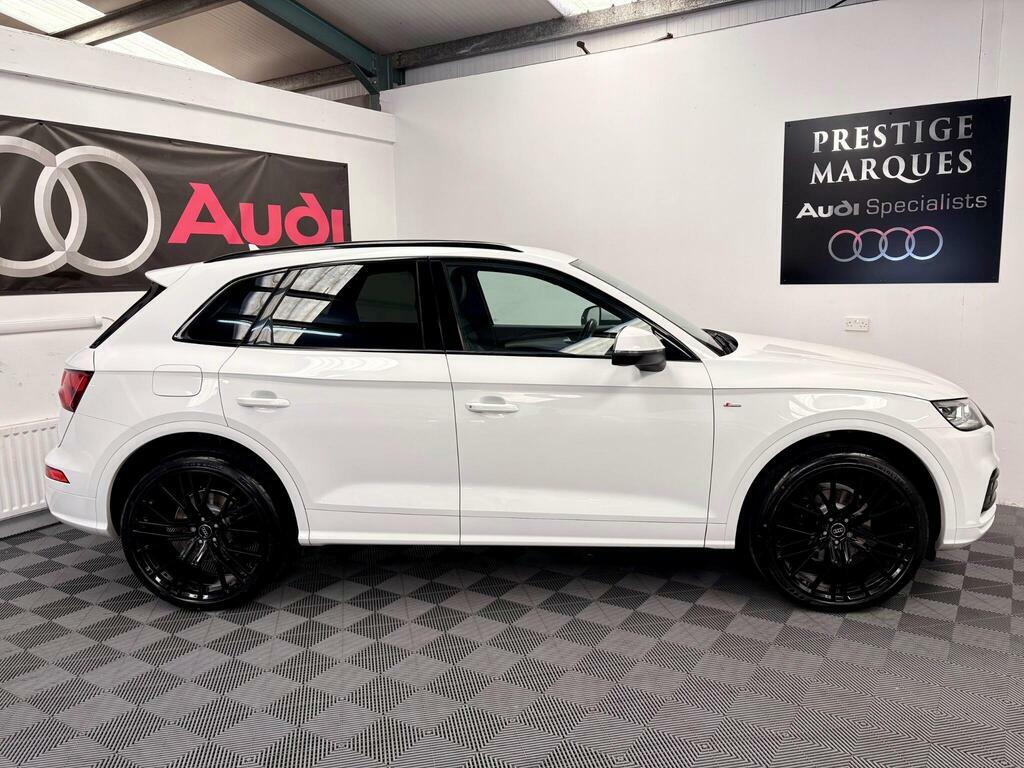 Audi Q5 2.0 Tdi 40 S Line S Tronic Quattro Euro 6 S S DN19YNA White #2