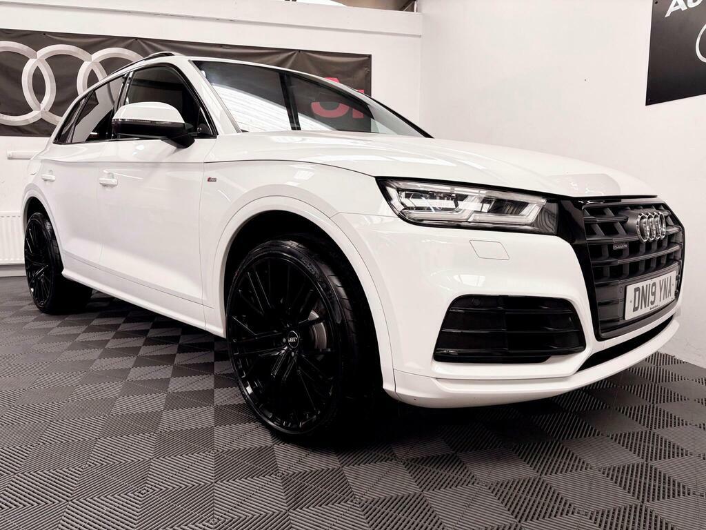 Audi Q5 2.0 Tdi 40 S Line S Tronic Quattro Euro 6 S S DN19YNA White #4