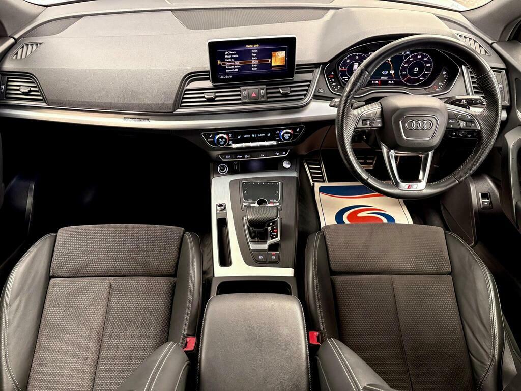 Audi Q5 2.0 Tdi 40 S Line S Tronic Quattro Euro 6 S S DN19YNA White #5