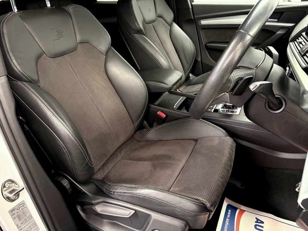 Audi Q5 2.0 Tdi 40 S Line S Tronic Quattro Euro 6 S S DN19YNA White #6