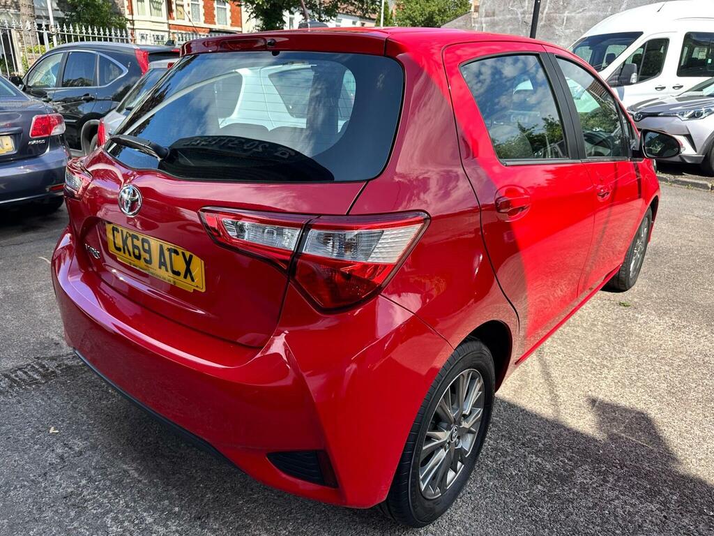 Toyota Yaris Hatchback 1.5 Vvt-i Icon Euro 6 201969 CK69ACX Red #6