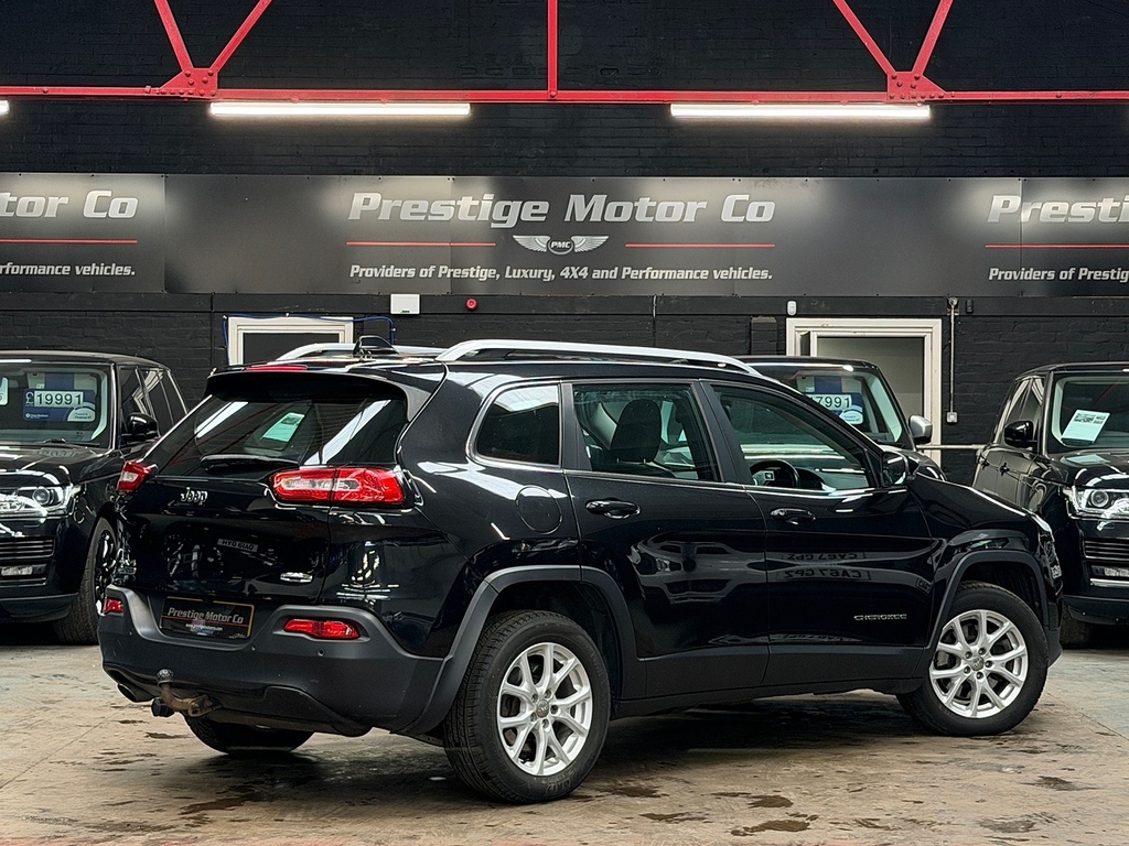 Jeep Cherokee Crd Longitude Black #4