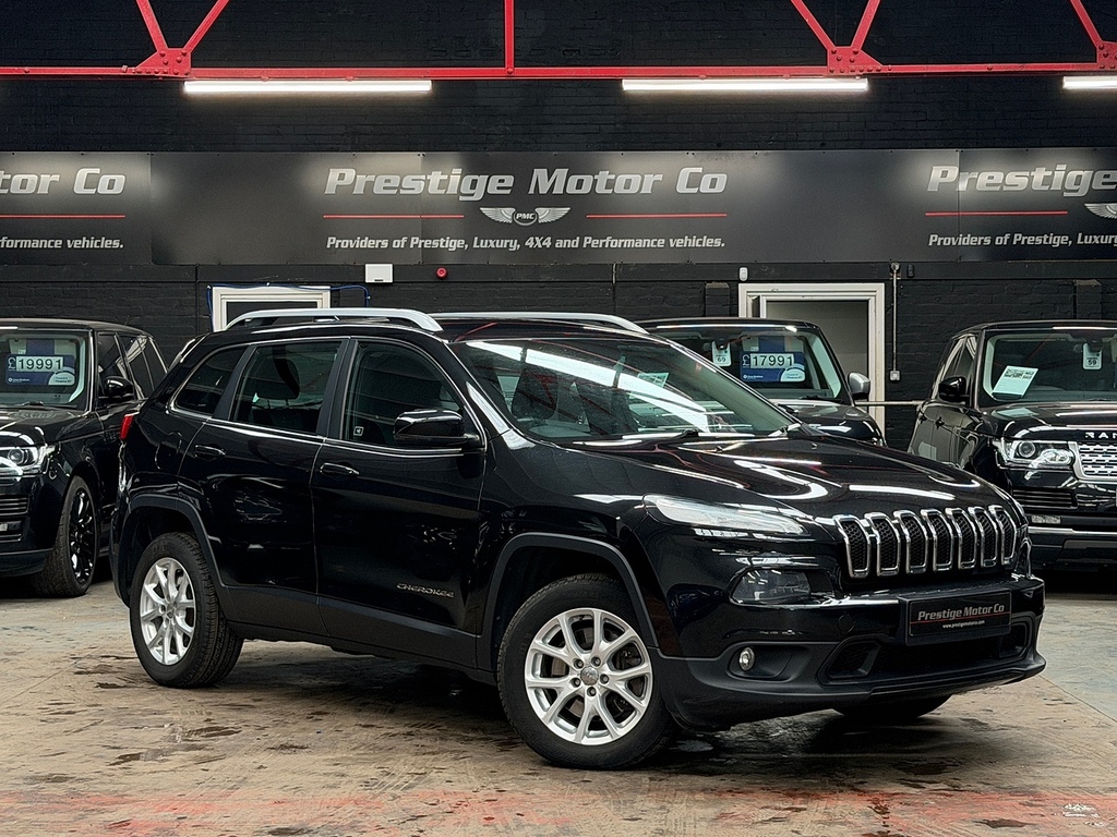 Jeep Cherokee Crd Longitude Black #2
