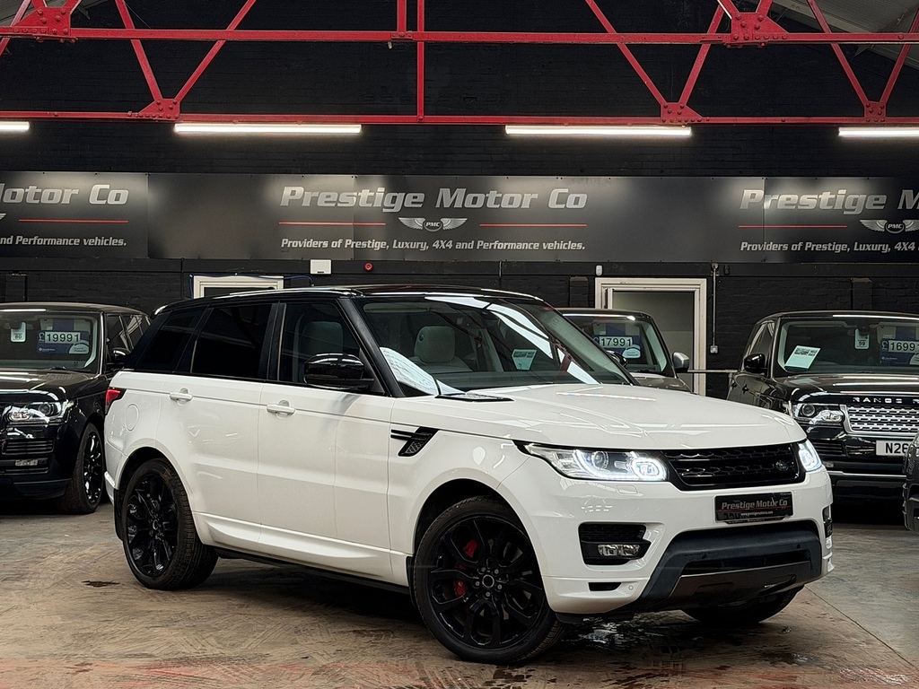 Land Rover Range Rover Sport Sd V6 Dynamic OE16VDZ White #2