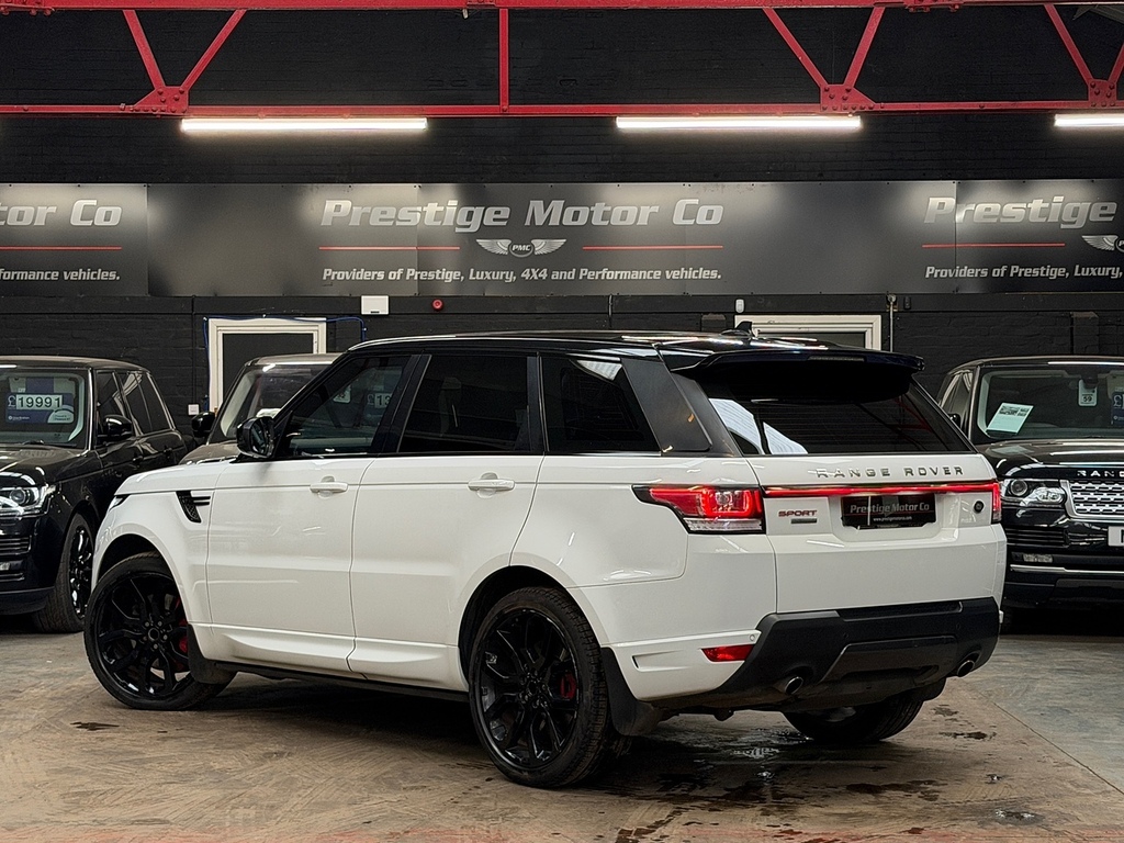 Land Rover Range Rover Sport Sd V6 Dynamic OE16VDZ White #5