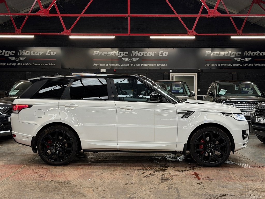 Land Rover Range Rover Sport Sd V6 Dynamic OE16VDZ White #3