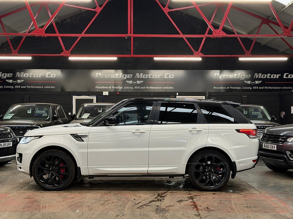 Land Rover Range Rover Sport Sd V6 Dynamic OE16VDZ White #6