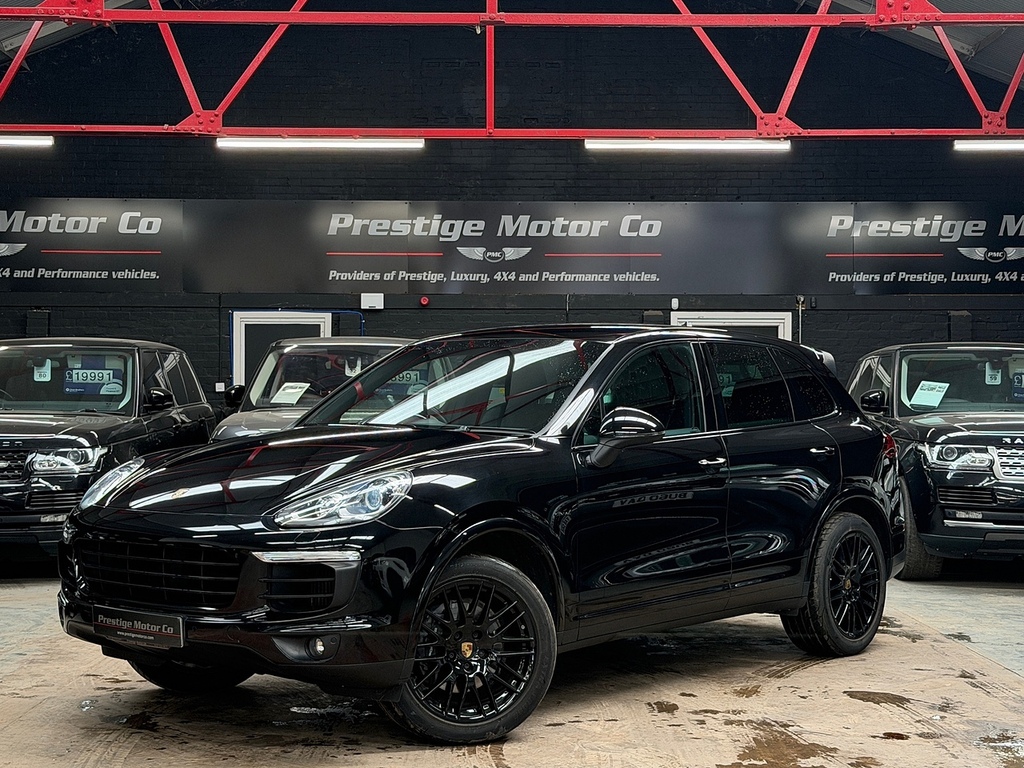 Porsche Cayenne Td V6 Platinum Edition Black