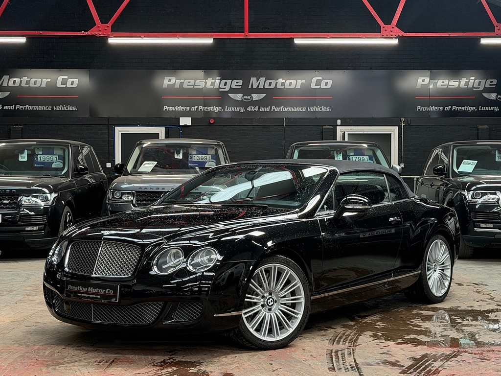 Bentley Continental Convertible Black #2
