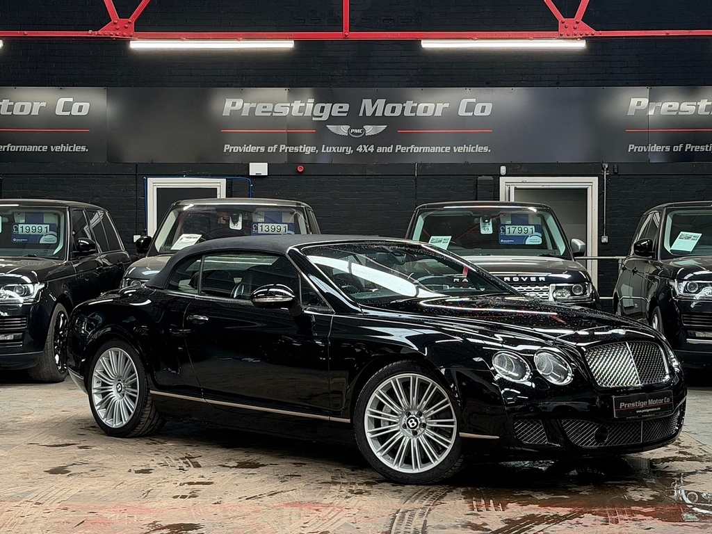 Bentley Continental Convertible Black #4