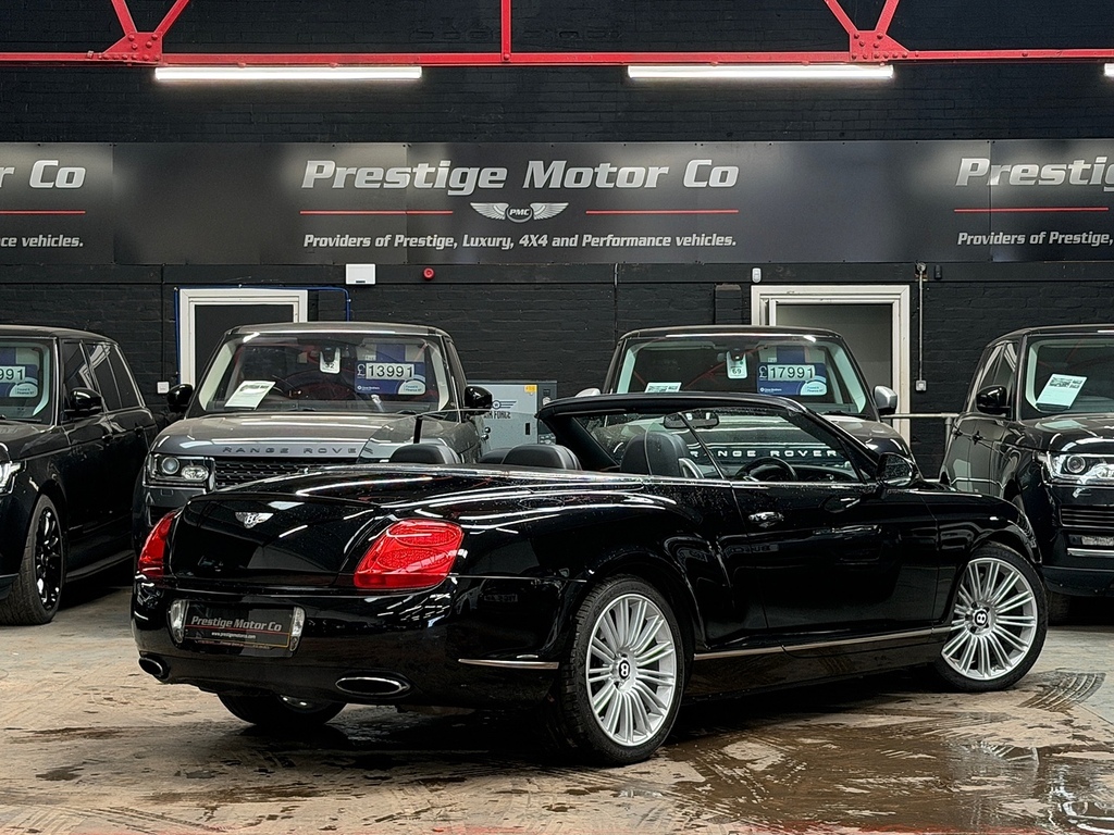 Bentley Continental Convertible Black #6