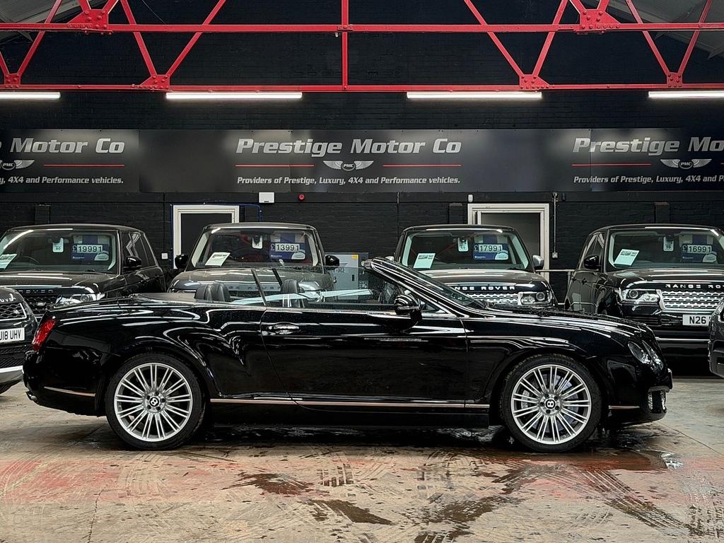 Bentley Continental Convertible Black #5