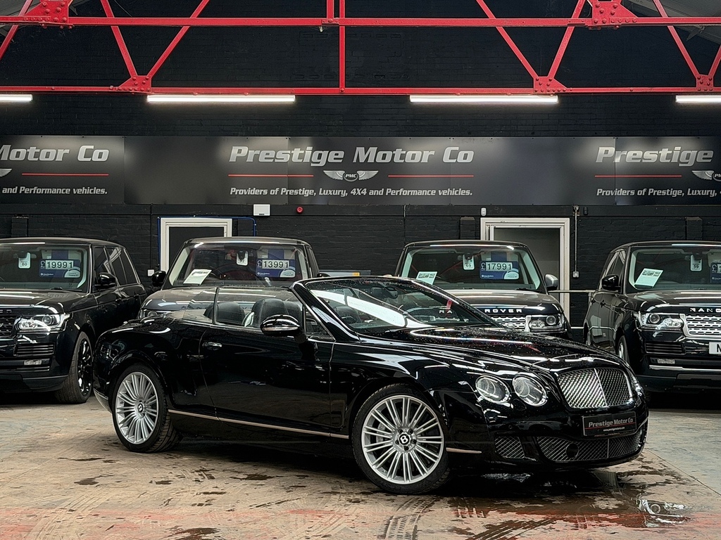 Bentley Continental Convertible Black #3
