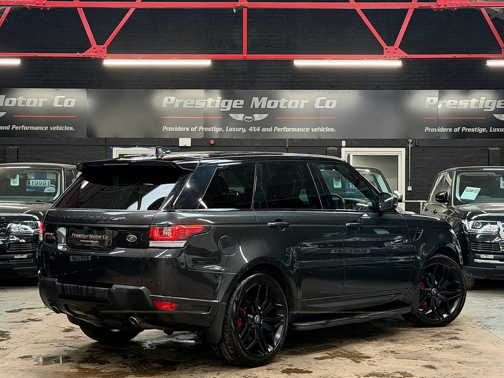 Land Rover Range Rover Sport Sd V6 Dynamic FT17KFP Grey #4