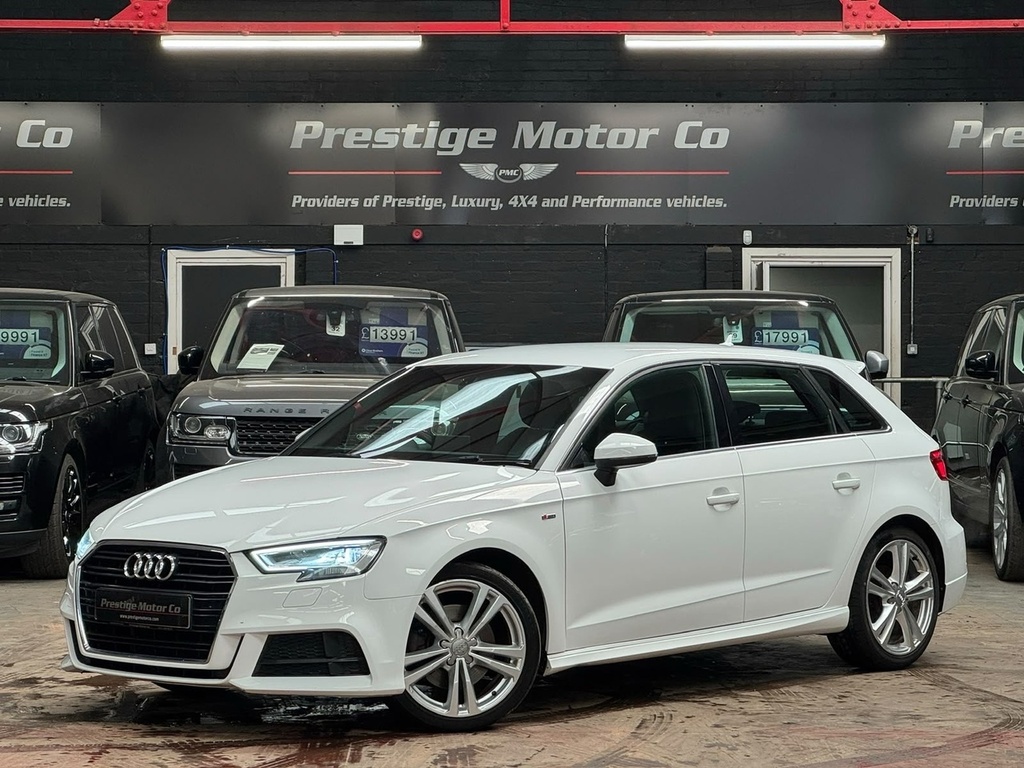 Audi A3 Tfsi S Line White