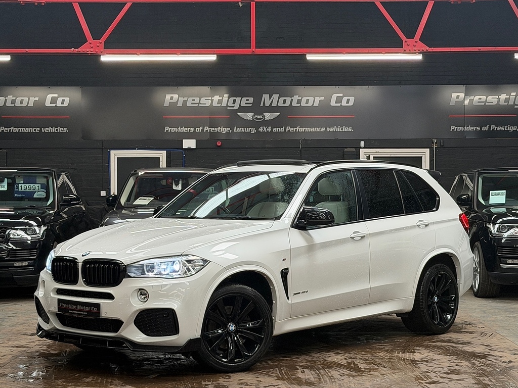 BMW X5 40D M Sport White