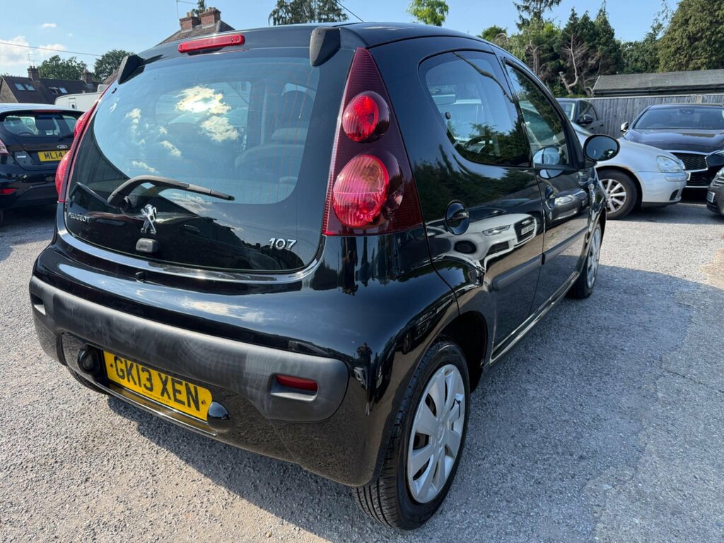 Peugeot 107 1.0 12V Active Euro 5 Black #6