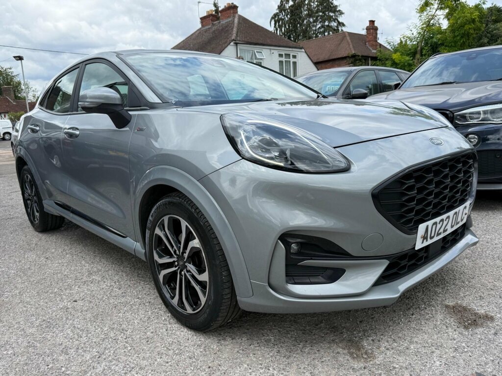 Ford Puma 1.0T Ecoboost Mhev St-line Dct Euro 6 Ss Silver