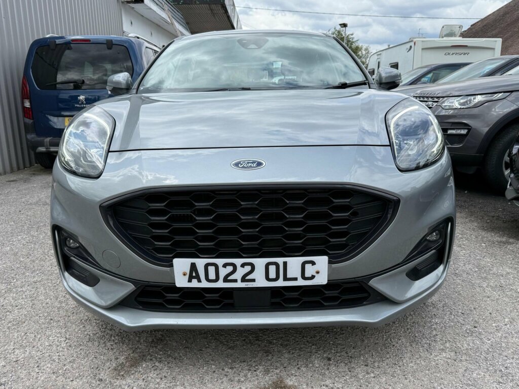 Ford Puma 1.0T Ecoboost Mhev St-line Dct Euro 6 Ss AO22OLC Silver #2