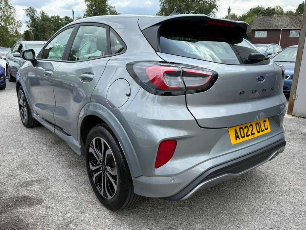 Ford Puma 1.0T Ecoboost Mhev St-line Dct Euro 6 Ss AO22OLC Silver #4