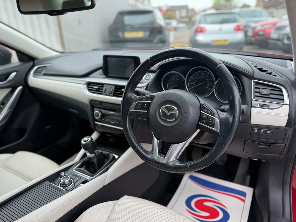 Mazda 6 2.2 D Sport Nav 173 Bhp Black #9