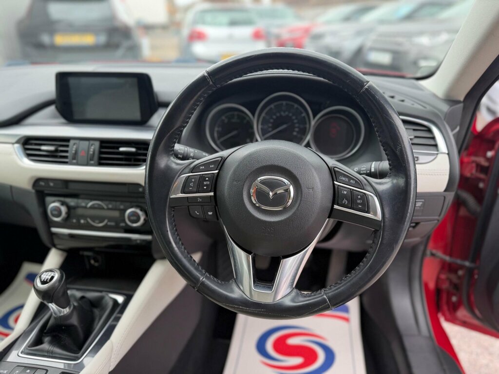 Mazda 6 2.2 D Sport Nav 173 Bhp Black #30