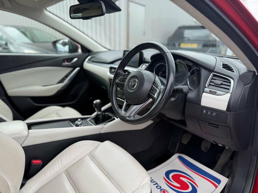 Mazda 6 2.2 D Sport Nav 173 Bhp Black #8