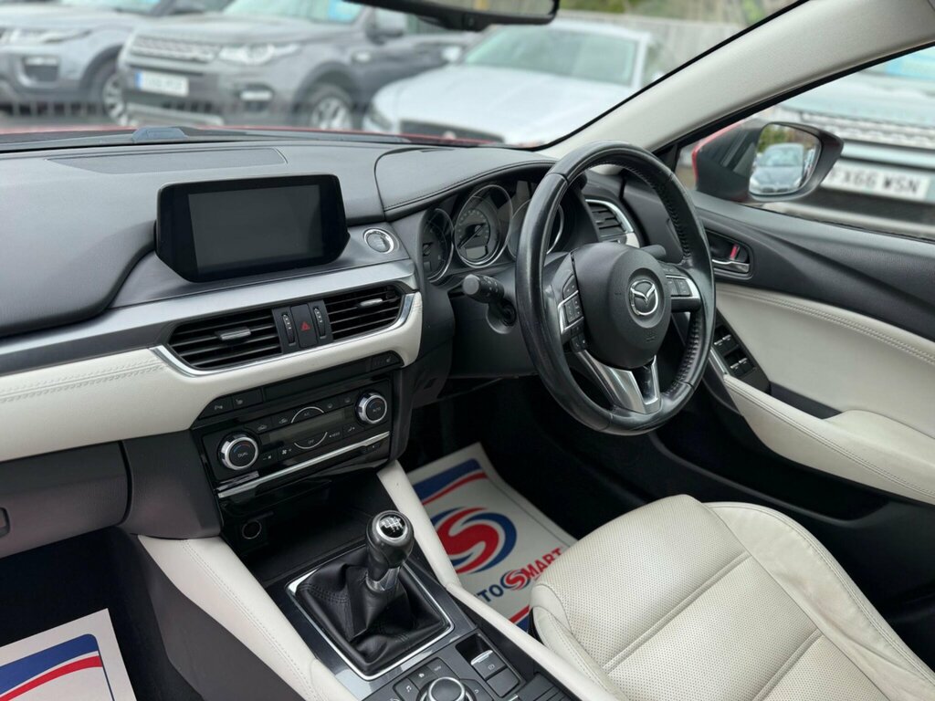 Mazda 6 2.2 D Sport Nav 173 Bhp Black #12