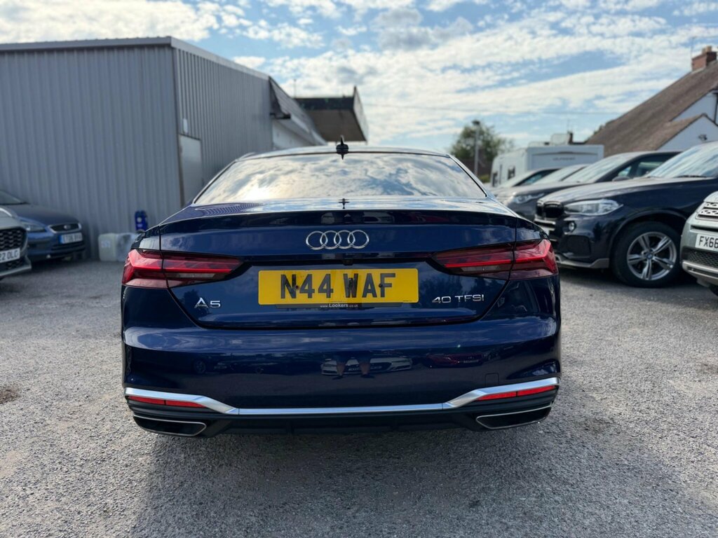 Audi A5 2.0 Tfsi 40 S Line S Tronic Euro 6 Ss N44WAF Blue #6